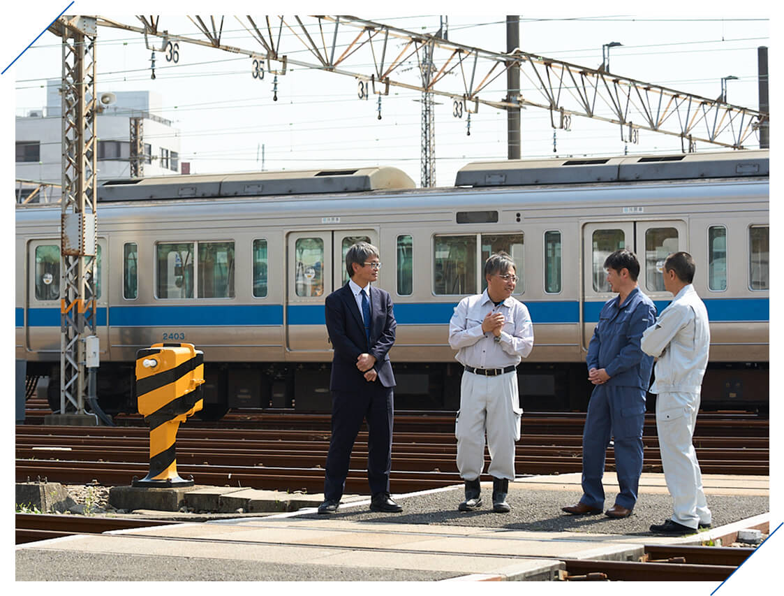 電気×軌道×車両×設計座談会の写真