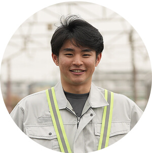 ＜担当する部署＞電気部