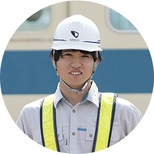 ＜担当する部署＞軌道部